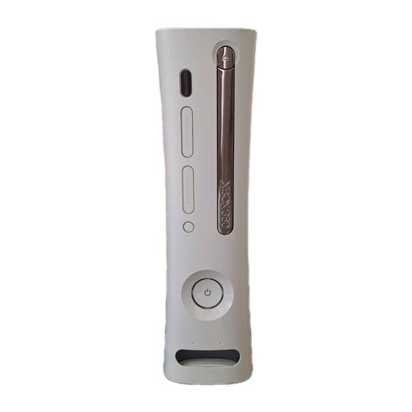 Microsoft Xbox 360 Slim White Console ONLY NO HARD DRIVE - Picture 1 of 8